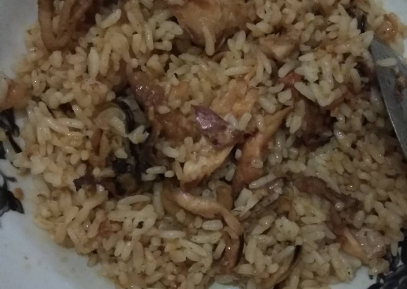 Nasi goreng special bahan seadanya
