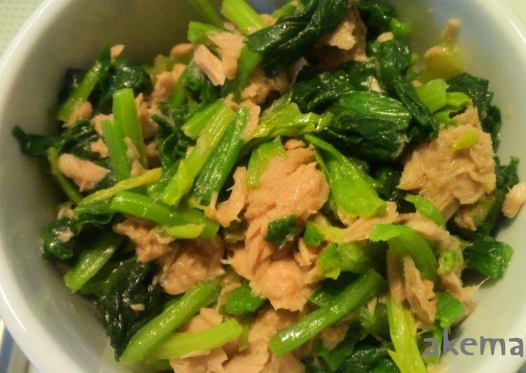 Recipe of Perfect Spinach Tuna