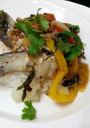 A picture of Salmon Stew In Brazilian Style (MOQUECA).