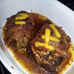 A picture of Stuffed Beef Tenderloin Filet From Wisconsin.