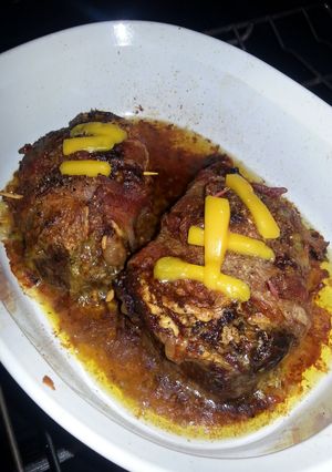 A picture of Stuffed Beef Tenderloin Filet From Wisconsin.