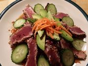 A picture of ahi tuna