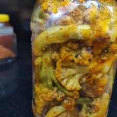 Cauliflower pickle A picture of Cauliflower pickle.