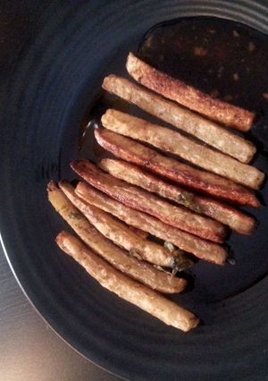 A picture of baked potatoes.