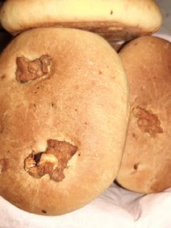 Una foto de Pan con chicharrones