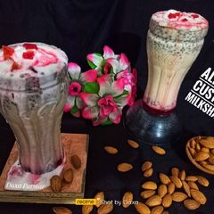 A picture of Almond Custard Milkshake.