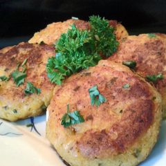 A picture of Plantain patties.