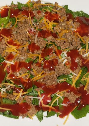 A picture of Taco Salad.