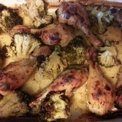 A picture of Apple Juice Chicken.