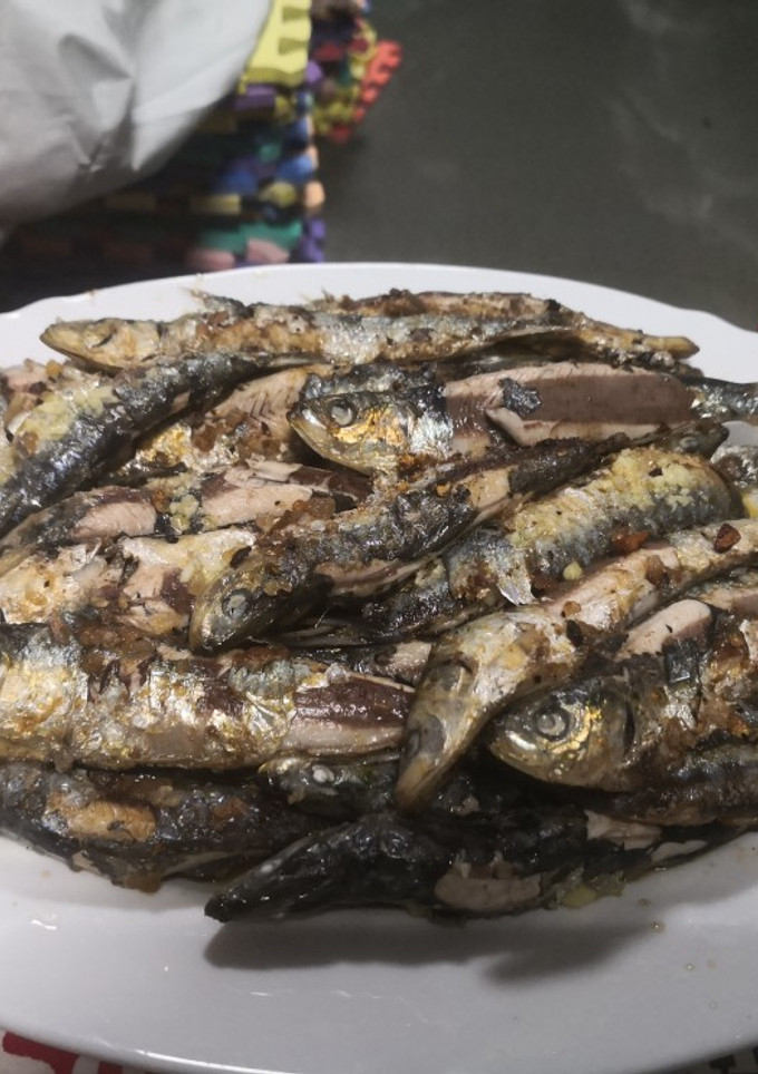 Una foto de Sardinas a la plancha