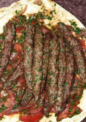 صورة لوصفة كباب مشوي
