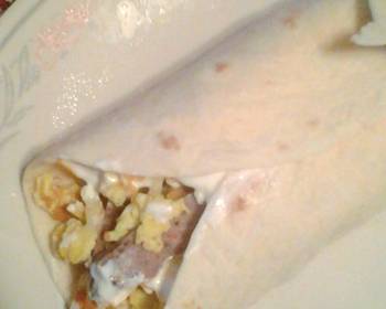 Popular Cuisine Dads Breakfast burritos Very Delicious