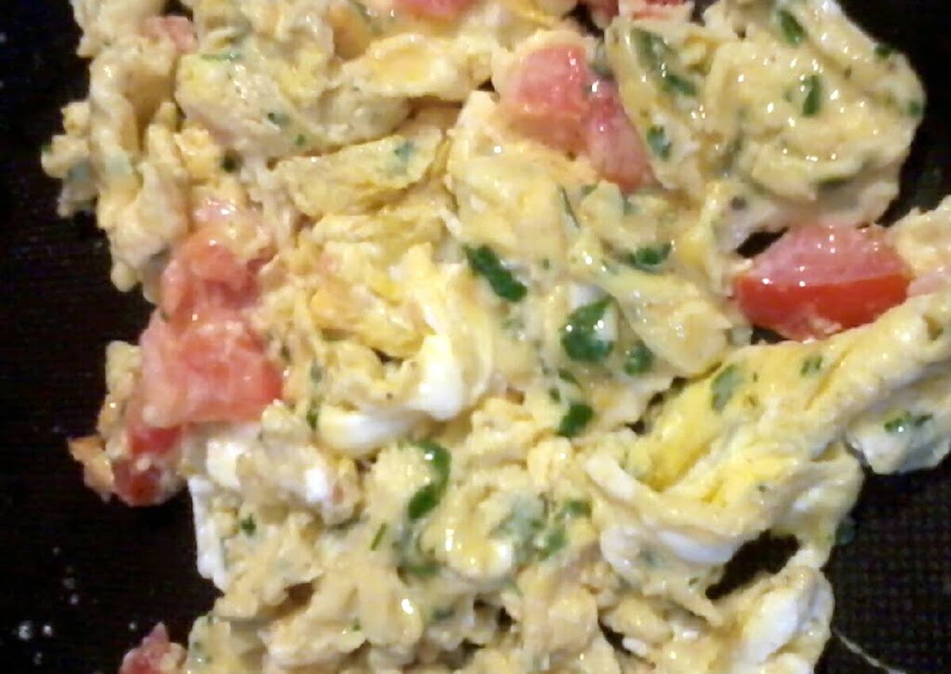 eggs & veggies snack