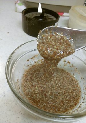 A picture of Vegan Egg Subsitute for Those Allergic to Eggs.