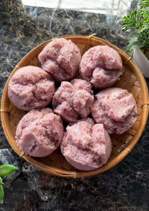 Foto resep Kue Moho Ubi Ungu