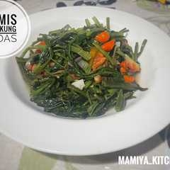 A picture of Tumis Kangkung Pedas.