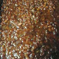 A picture of Easy baked beans.