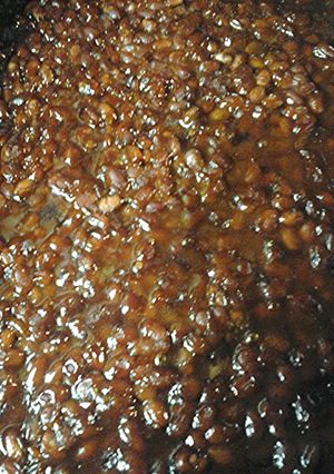 A picture of Easy baked beans.