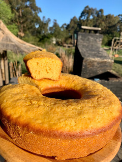 Una foto de Torta húmeda de naranjas