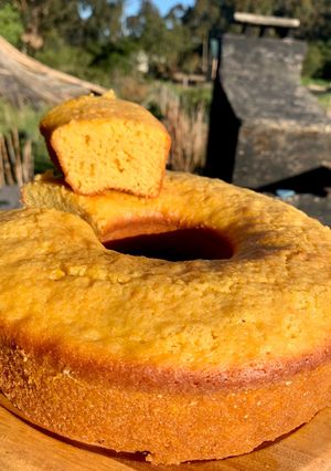Una foto de Torta húmeda de naranjas
