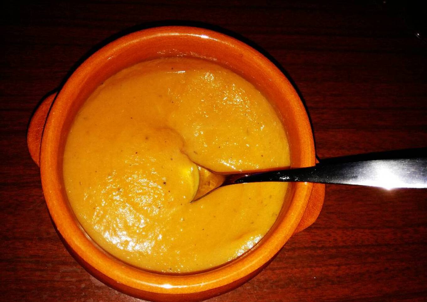Puré de calabaza