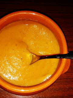 Una foto de Puré de calabaza