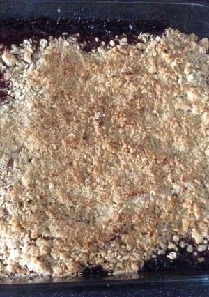 Φωτογραφία της συνταγής Crumble με μήλα και βανίλιες