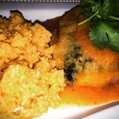 A picture of Beef & Cheese Stuffed Chile Rellenos with Red Sauce.