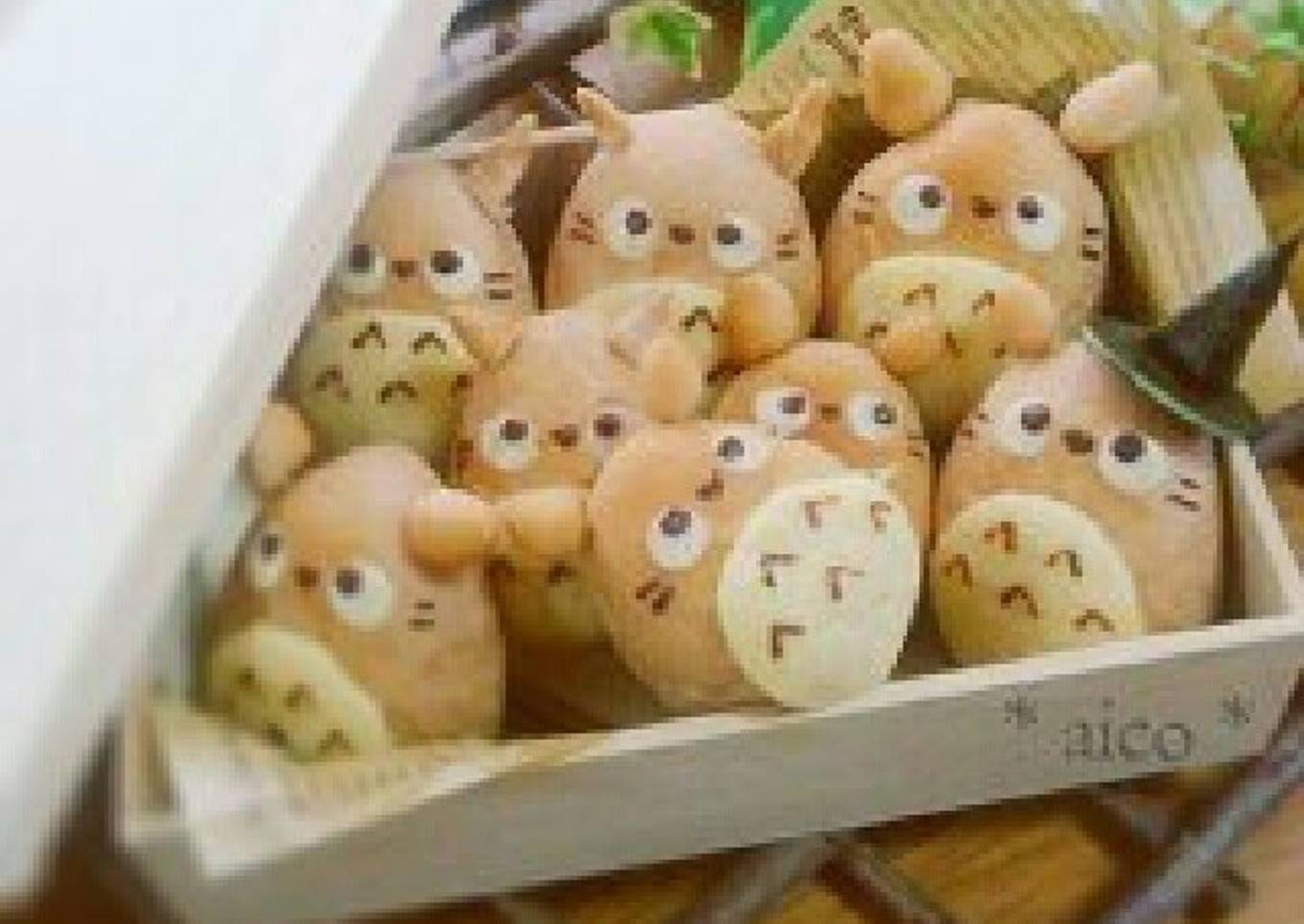 Totoro Roll Bread