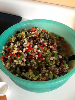 A picture of Texas Caviar.