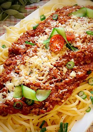 صورة لوصفة مكرونة اسباغيتي ؛،🍝