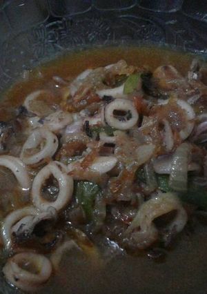 Foto resep Cumi Asam Saos Tiram