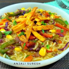 Knorr Soupy Noodles with a twist ! A picture of Knorr Soupy Noodles with a twist !.