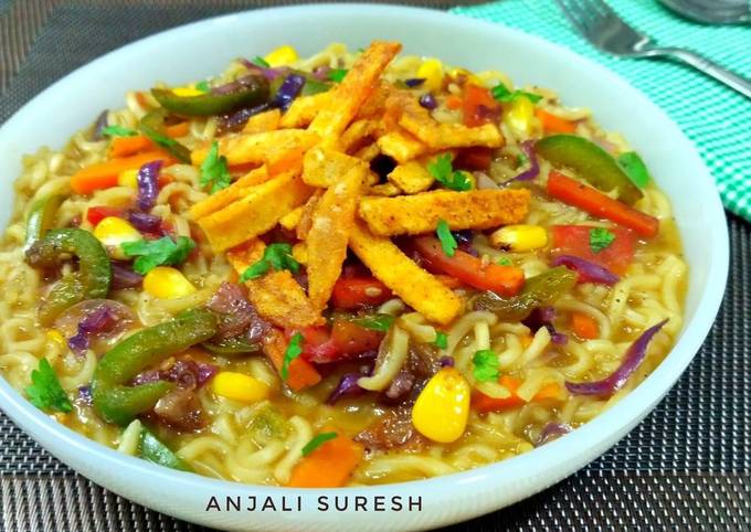 Steps to Make Quick Knorr Soupy Noodles with a twist !