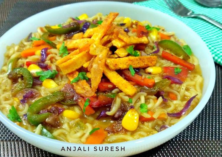 Simple Way to Make Quick Knorr Soupy Noodles with a twist !