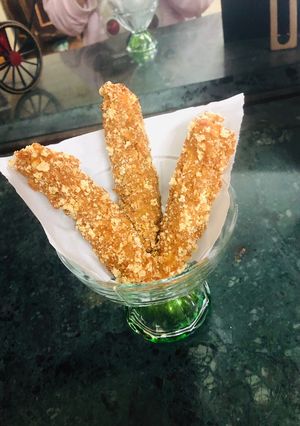 صورة لوصفة جبنة موتزاريلا مقرمشة