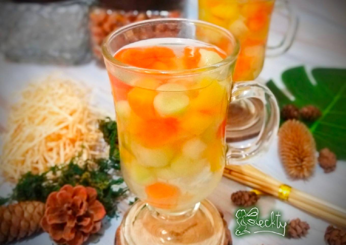76. Es Bulbul (Fruit Cocktail)
