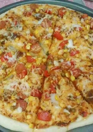 Foto resep Pizza saos tiram