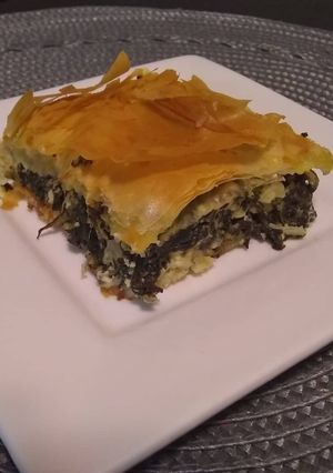 Una foto de Spanakopita: Tarta griega de espinaca y feta