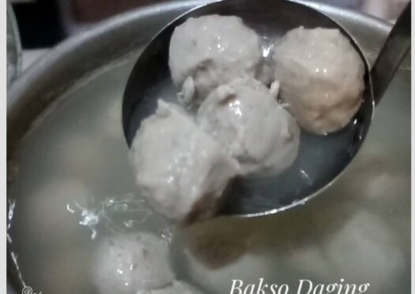 Bakso Daging Sapi Home made