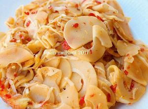 Foto resep Tumis rebung pedas 😤