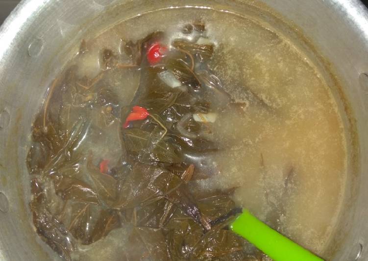 Bumbu Membuat Sayur Daun Ketela, Sempurna