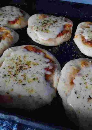 Una foto de Prepizzas con provenzal para congelar