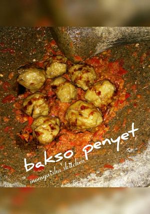 Foto resep Bakso Penyet