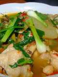 แกงฟักใส่ไก่(แกงอีสาน)
