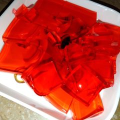 Strawberry Crystal jelly A picture of Strawberry Crystal jelly.