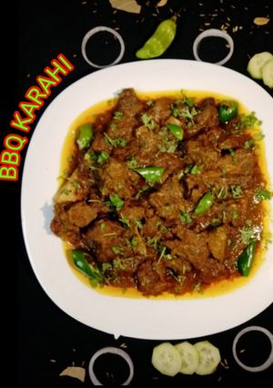 A picture of Bbq karahi.