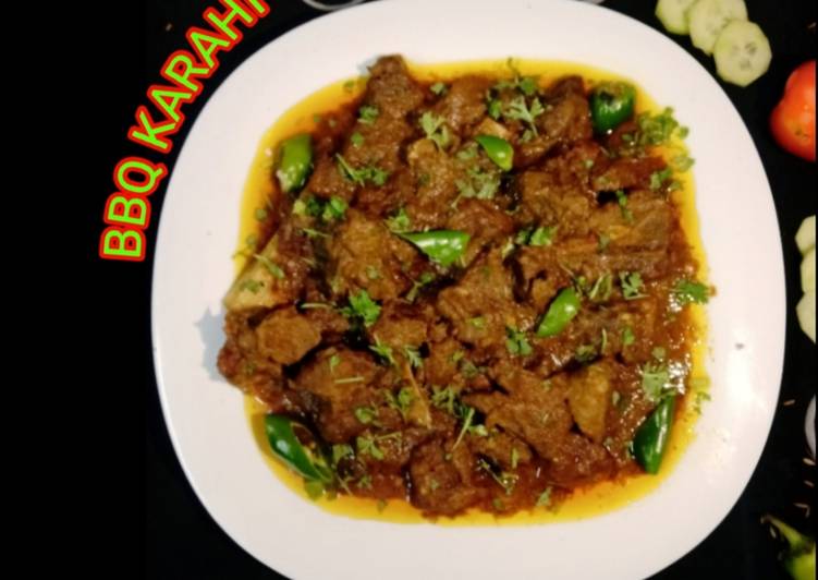Recipe of Speedy Bbq karahi