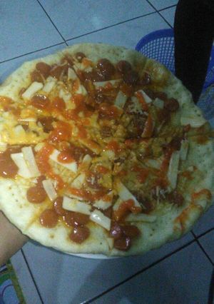 Foto resep Pizza ala teflon sederhana