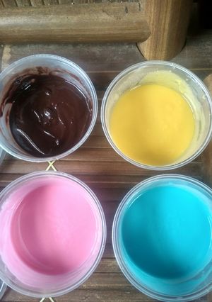 Foto resep Choco glaze homemade ala J.Co